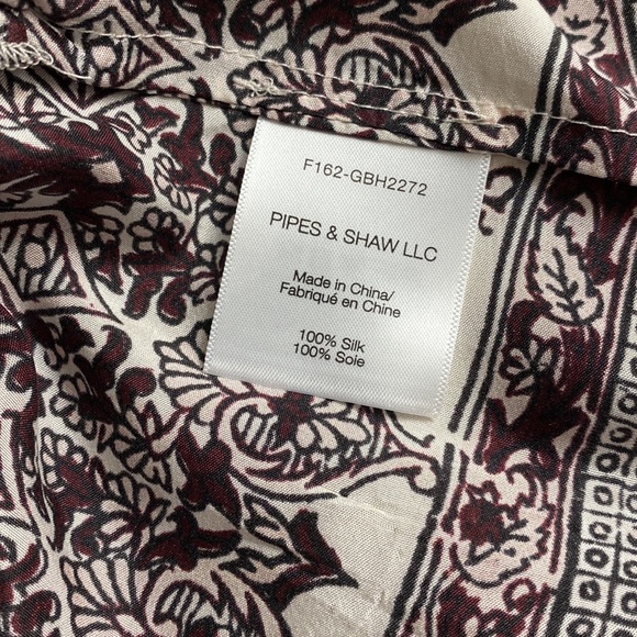 VERONICA BEARD Silk Makai Dress Sz 2 - Picture 4 of 5